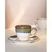 Madame Coco Antique Set šoljica za kafu, 2 komada, 90ml, Beli
