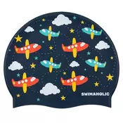 Dětská plavecká čepice swimaholic planes clasic cap junior