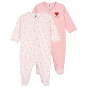 Petit Bateau DORS BIEN X 2 Rožnata