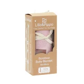 Lillo&Pippo cebe bambus 80x100cm, roze
