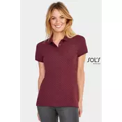 SO01707 BRANDY WOMEN POLKA-DOT POLO SHIRT