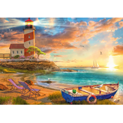Schmidt - Puzzle Zalazak sunca u Lighthouse Bayu - 1 000 dijelova
