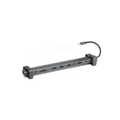 Bluestork USB Hub - HUB-OFFICE-PRO (USB-C na 3xUSB-A 3.0 prikljucka + 1xUSB-C + 1xHDMI + 1xRJ45, SD, TF, 3,5 mm prikljucak, PD 100W)