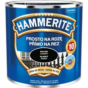Hammerite barva za kovino Straight to Rust, sijajna črna 0,25 l