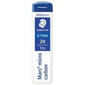 MINE 0,7MM 2H 1CEV MARS MICRO CARBON STAEDTLER 250 07-2H