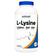 Nutricost - Tablete L-lizin, 240 tablet