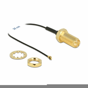 DELOCK Delock brezžična antena-kabel rpsma m/ MHF 0,35m 90478, (21298908)