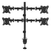 ALPHA Nosac za 4 monitora Quadreuple Desk Mount