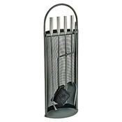 4-delni pribor za kamin Lienbacher (66 cm, antracit)