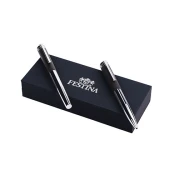 Festina Set Hemijska + Roller olovka Prestige Chrome, Crni