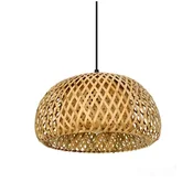 Viseča svetilka iz bambusa Boho 30 cm 1xE27