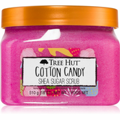 Tree Hut Cotton Candy Shea Sugar Scrub sladkorni piling za telo 510 g