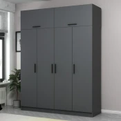 Hanah Home Ormar Kale-5173, 180x235x52 cm, Antracit