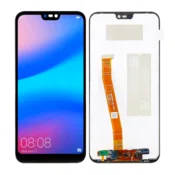 Originalno zaščitno steklo za LCD zaslon za Huawei P20 LITE ANE-LX1 črno