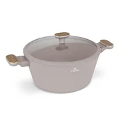 Berlingerhaus Lonec s titanovim premazom in pokrovom, premer 28 cm, Taupe, kolekcija Nordic Collection