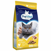 Prevital Suha hrana za macke Adult, Piletina, 1.4 kg
