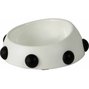 slomart hranilnik za mačke united pets boss bela polipropilen (o 15,2x5,4 cm)