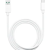 DL129 OPPO USB-C podatkovni kabel Fast Charge 65W 1m bel (Bulk)