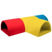 slomart Penasti 4-delni T-Tunel (barva: rumena, mornarsko modra, rdeča)
