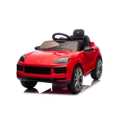 Licenciran otroški avto na akumulator Porsche Cayenne - rdeč
