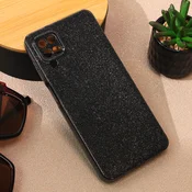 Maska za mobilni telefon Samsung Galaxy A12 SPARKLE DUST, Crna
