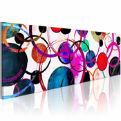 Slika - Colourful Circle 135x45