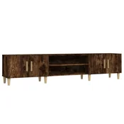 TV ormaric boja dimljenog hrasta 180x31,5x40 konstruirano drvo
