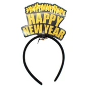 Happy New Year Fejdísz 13 cm, več vrst