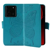 GS Ovitek za Xiaomi 13T/13T Pro, metuljček, moder