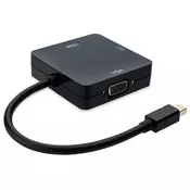 E-GREEN Mini DisplayPort - HDMI + DVI-I Dual Link + VGA D-Sub
