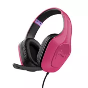 TRUST 24992 GXT 415P Zirox Pink gaming slušalice s mikrofonom