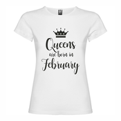 Majica ženska Queens born February
