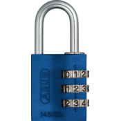 Abus 145/30 obešanka na številke modra
