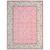 PompA¶A¶s by Casa Padrino luxury baroque carpet crown by Harald GlA¶A¶ckler pink/white/brown - Various Sizes