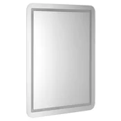 SALICA LED-Mirror 60x80cm, Touch Sensor, dimmable - 60x80x3,3 cm - Aqualine - 24 - Pravokotnik - 600 - 800 - IP44 - 2025 - 30 - Illuminated mirrors - 14