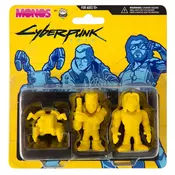 Mini Figure Cyberpunk 2077 Monos Silverhand Set Yellow