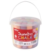 Apli kids Krede debele različne barve okrogle