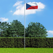 Greatstore Češka zastava 90x150 cm