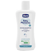CHICCO Šampon za kosu i tijelo Baby Moments 92% prirodnih sastojaka 200 ml