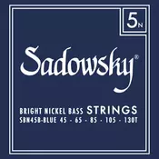 Sadowsky Blue Label SBN-45B Strune za 5 strunsko bas kitaro (Kot novo)