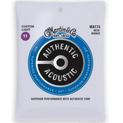 Martin MA175 80/20 Bronze Acoustic Guitar Strune Custom Light 11-52