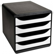 Set ladica Multiform T-Office Set, 4 ladica, Bijela