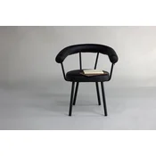 Venture Design Jedilni stol Västeras Lustig 60x68x73 cm črn