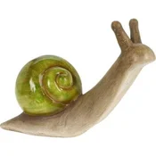 ProGarden Vrtna dekoracija v obliki polža, 30 cm, rjava