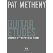 Metheny Pat Guitar Etudes Warm-Up Exercises Gtr Tab Book