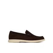 BOSS Loaferji moški semišasti Sienne