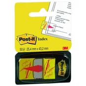 Zaznamki Post-it Index širine 25,4 x 43,2 podpis