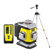 NIVEL SYSTEM Križni linijski laser, zelen ž. CL4G + SJJ-M1EX + RD800