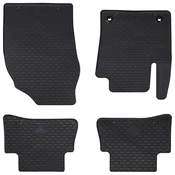 vidaXL Avto preproga 4 pcs Črna primerna za Toyota C-HR hibrid TPE