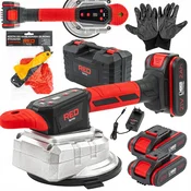 Komplet 21V aku. vib. vakuumska ročka s priseskom 150mm do 100kg 2x2Ah